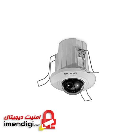 Hikvision 2 MP Recessed Mount Dome DS-2CD2E 20F-W - دوربین دام تحت شبکه هایک ویژن DS-2CD2E20F-W